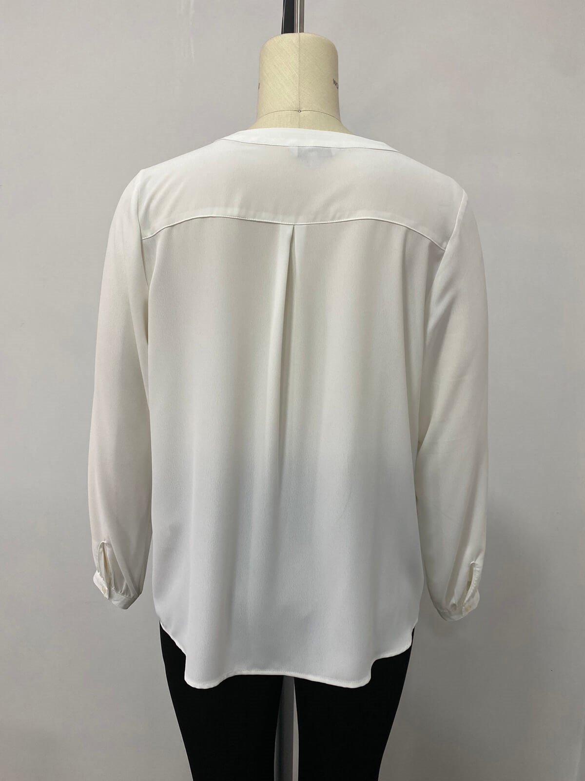 Myline-V Yaka Bluz-Büyük Beden Outlet-66556