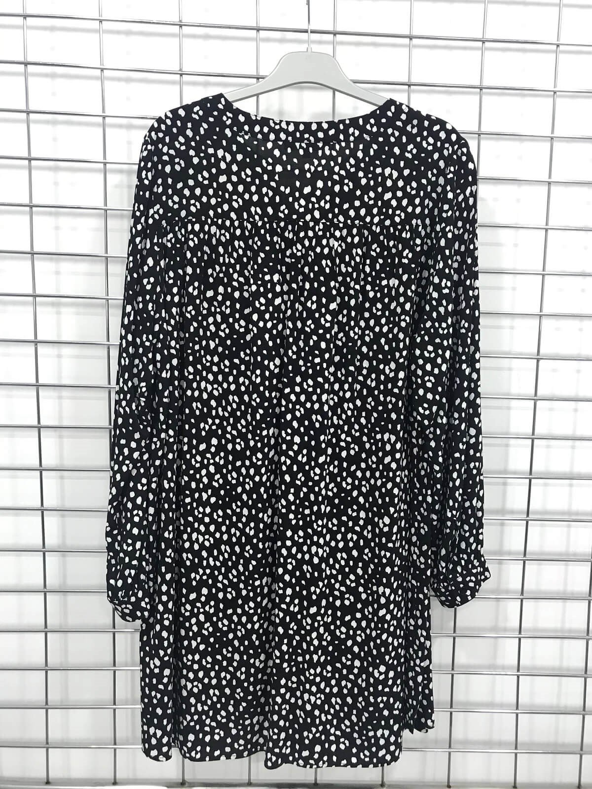 Myline-V Yaka Uzun Kollu Tunik-Büyük Beden Outlet-45854