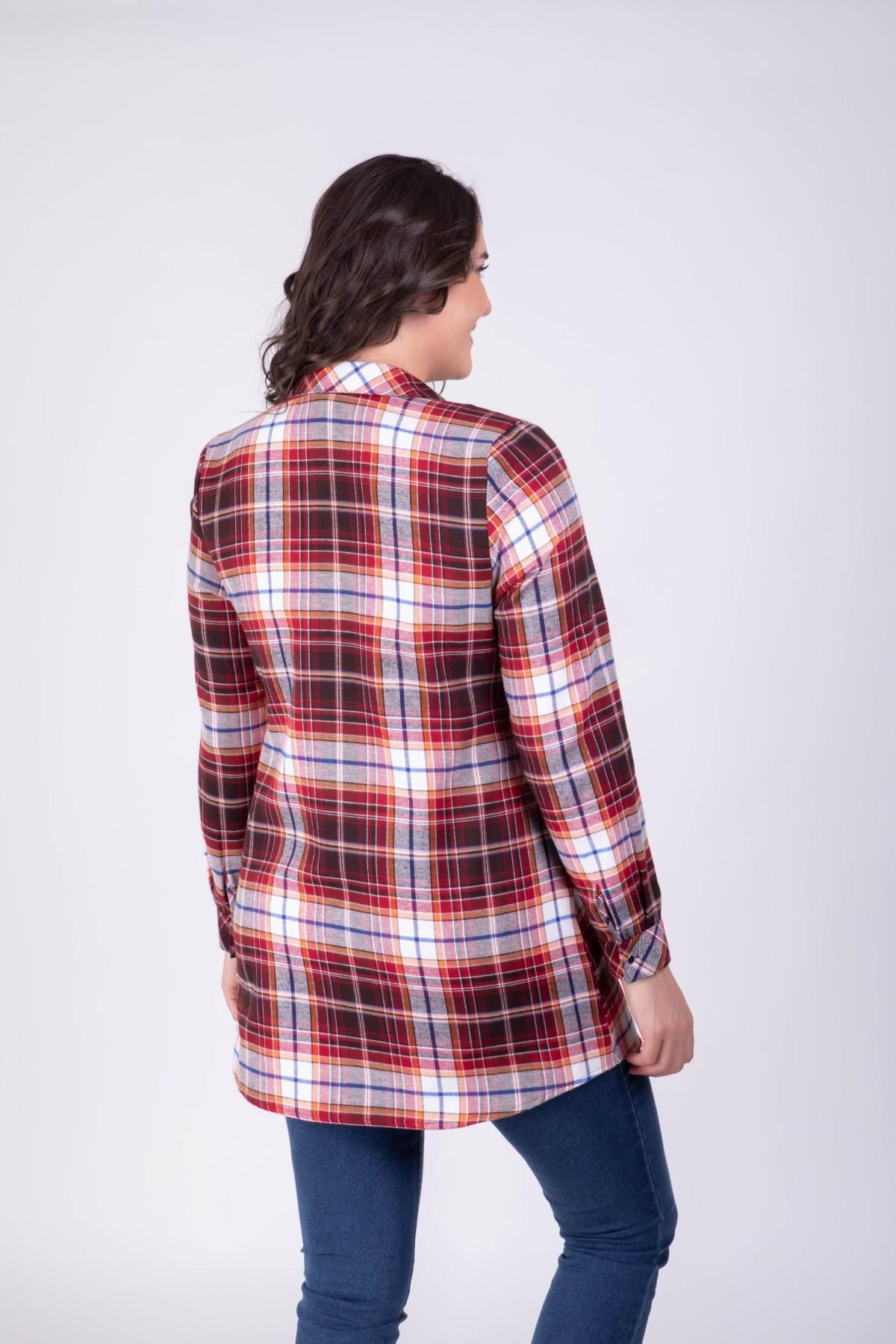 Oduncu Uzun Ekose GömlekMYLINE34245