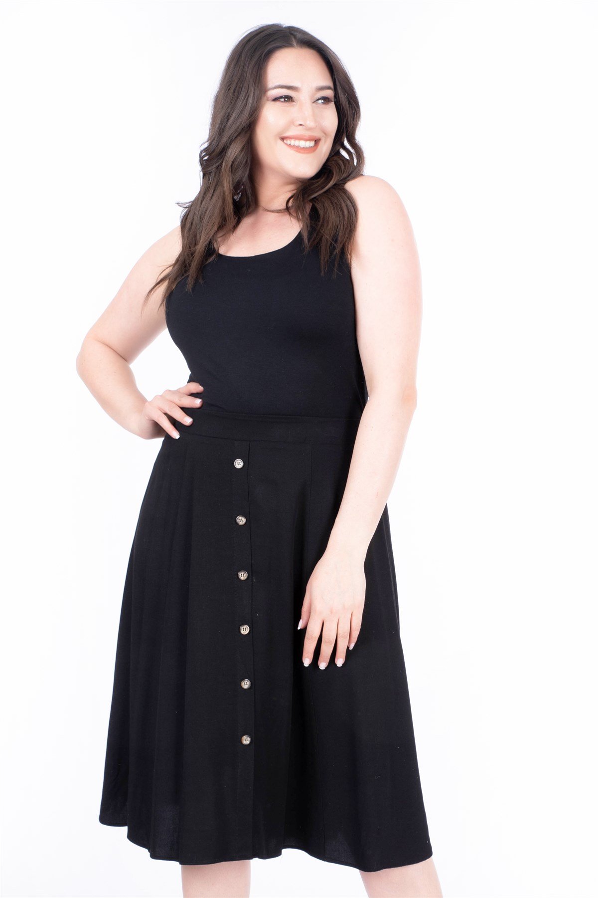 Önden Düğmeli EtekMYLINE34475