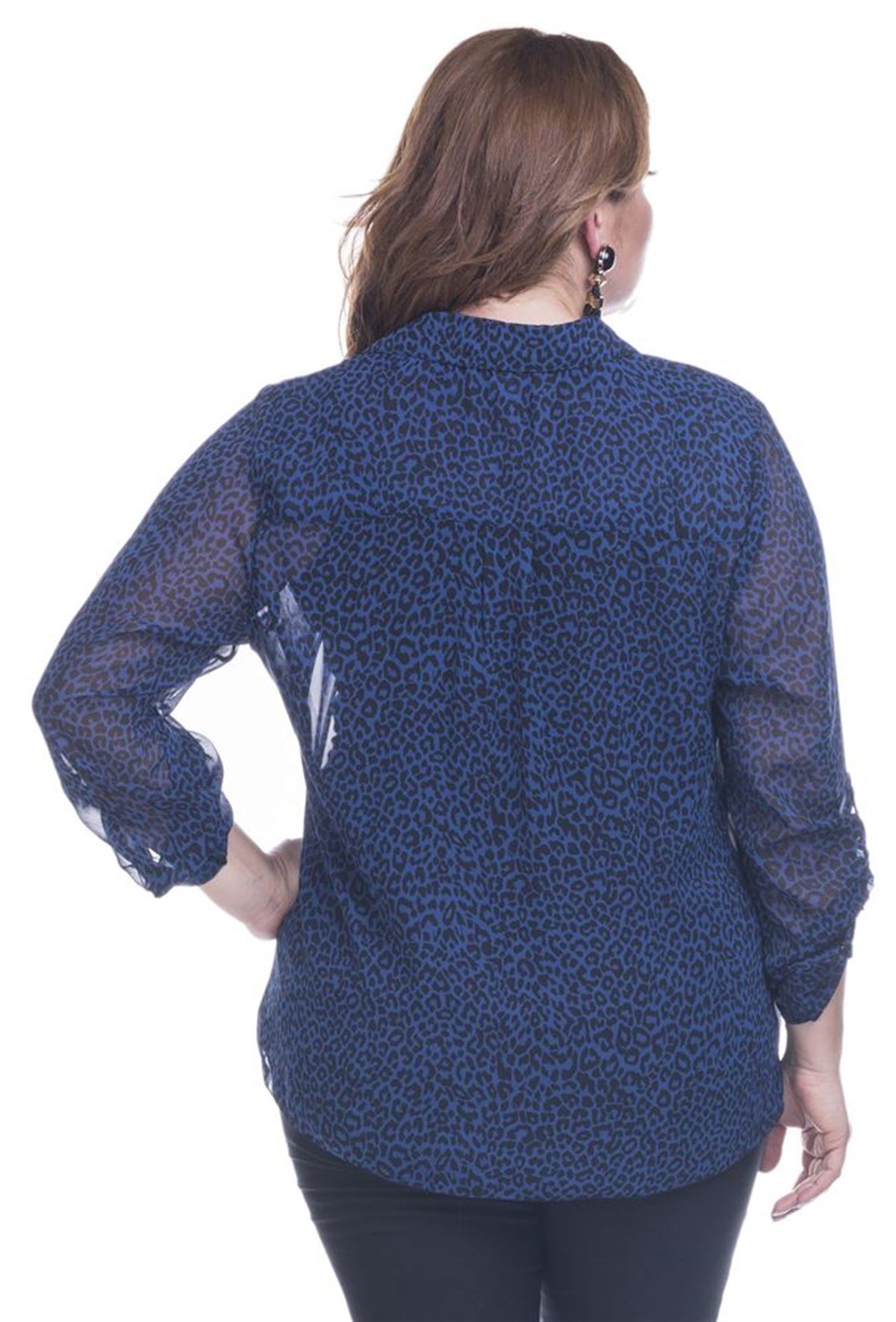 Önü Bağlamalı Uzun Kollu BluzMYLINE12434-m