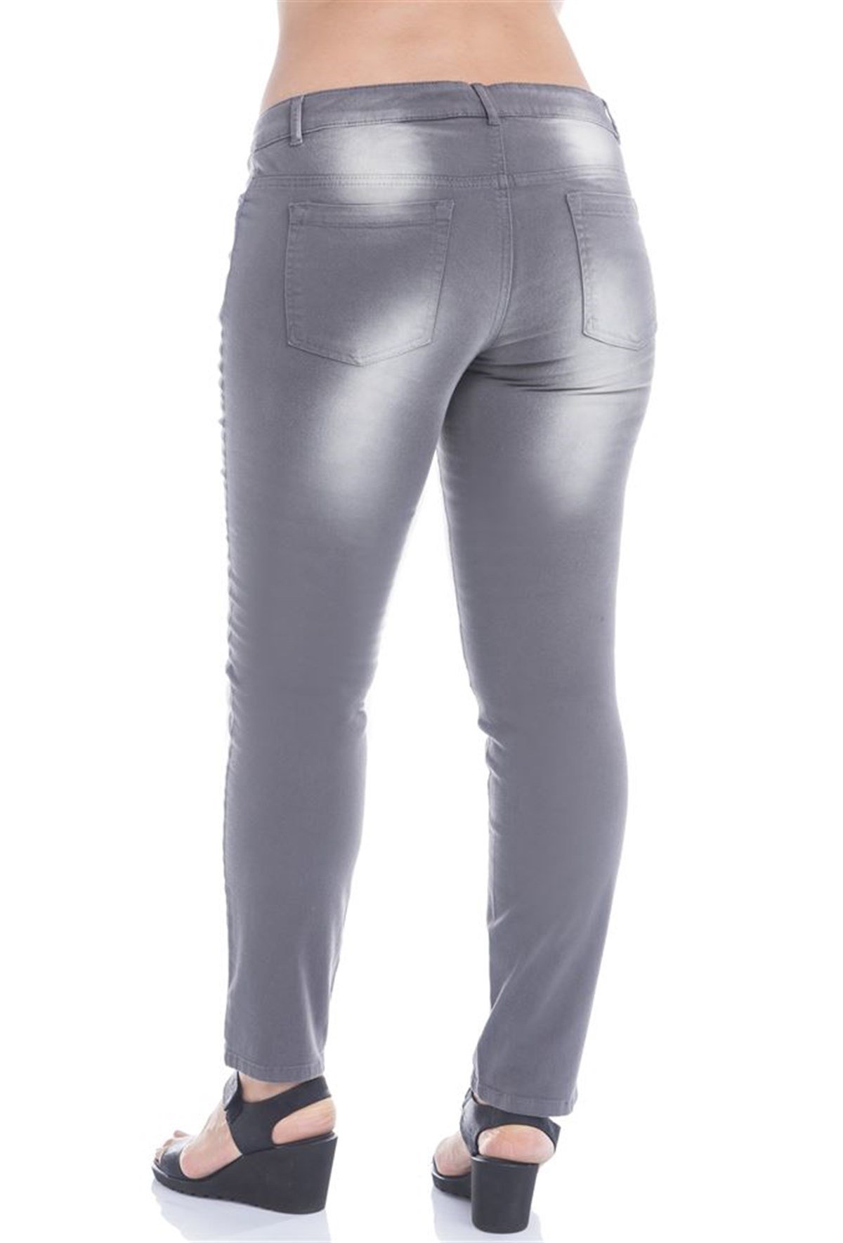 Önü Spreyli Strech PantolonMYLINE12420-m