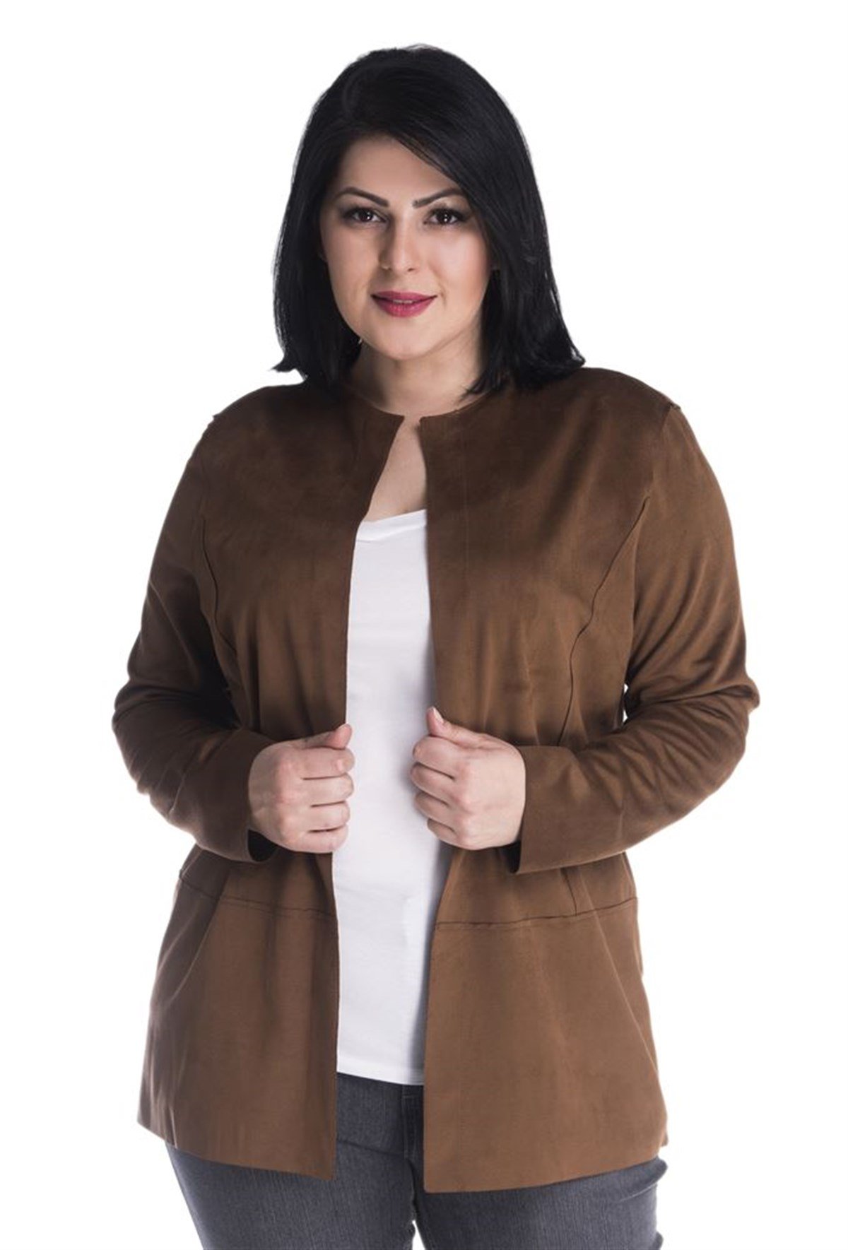 Süet CeketMYLINE23410-m