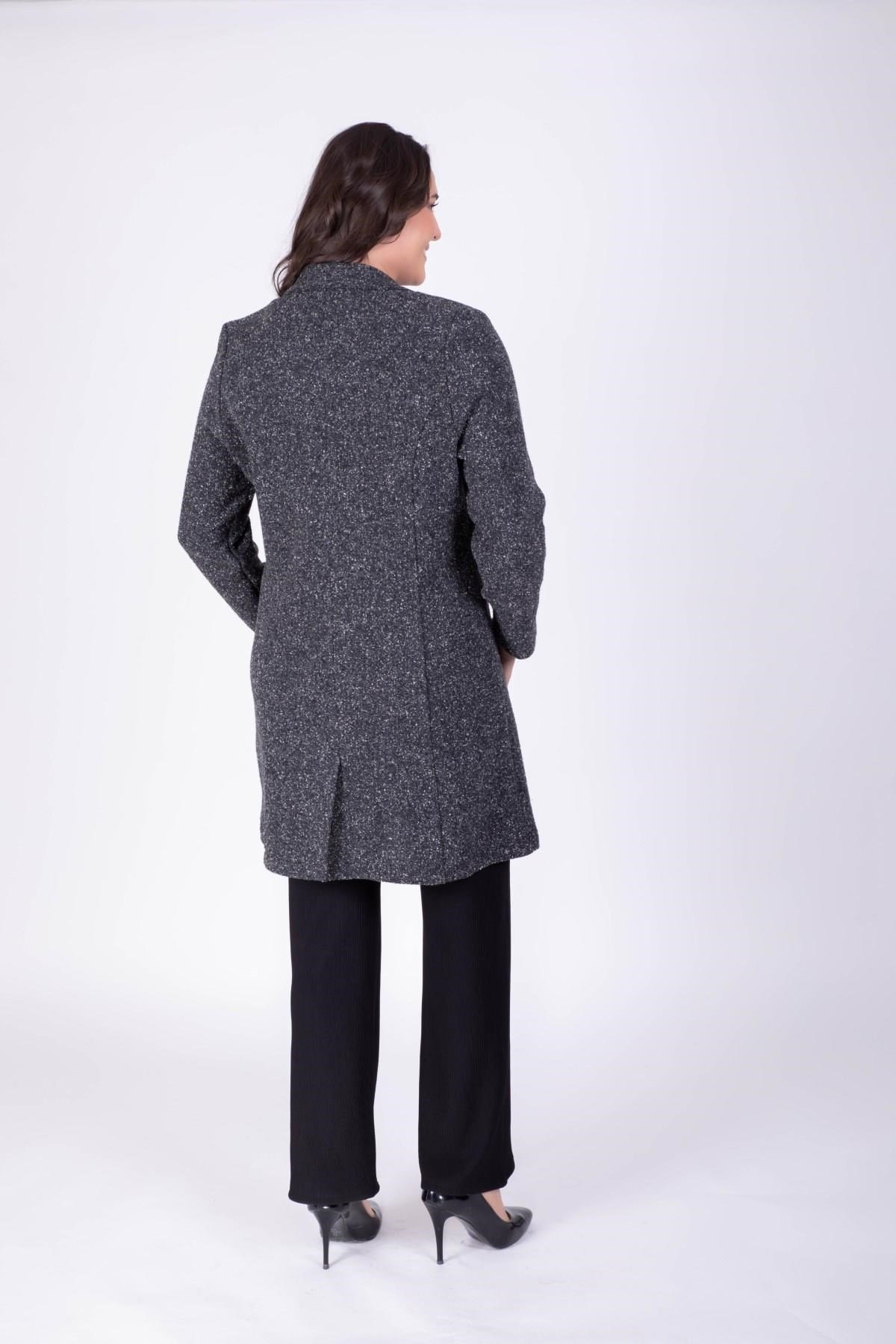 Uzun Kaşe Astarsız CeketMYLINE23531