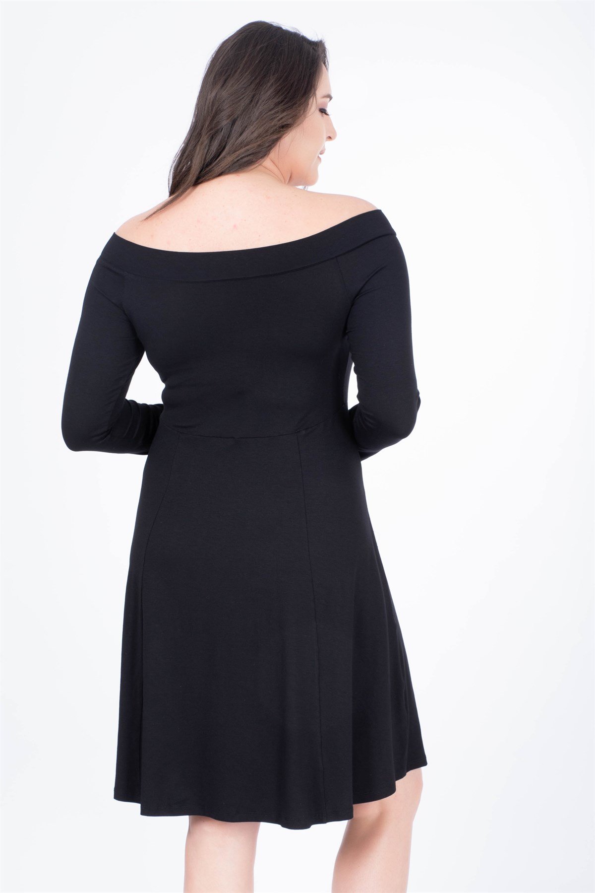 Uzun Kol Penye ElbiseMYLINE34450