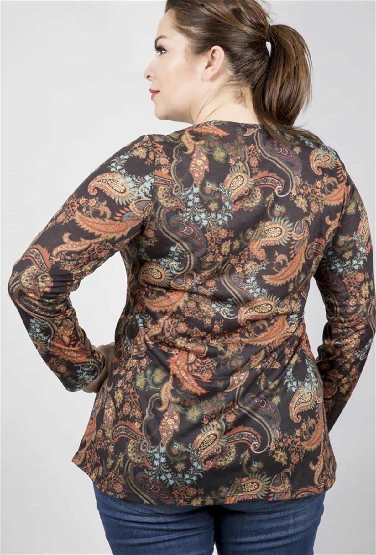 Uzun Kollu BluzMYLINE23543-m