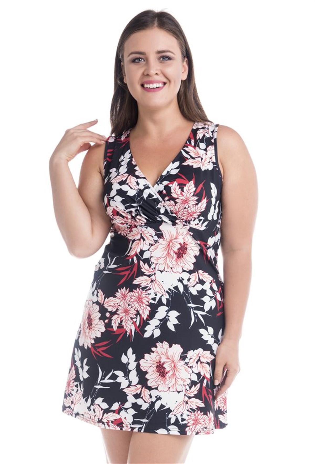 V Yaka ElbiseMYLINE12400-m