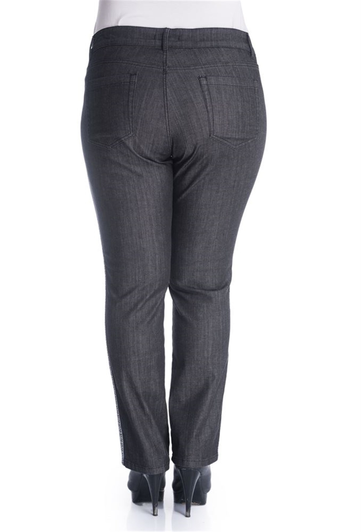 Yandan Şeritli 5 Cep PantolonMYLINE13381-m