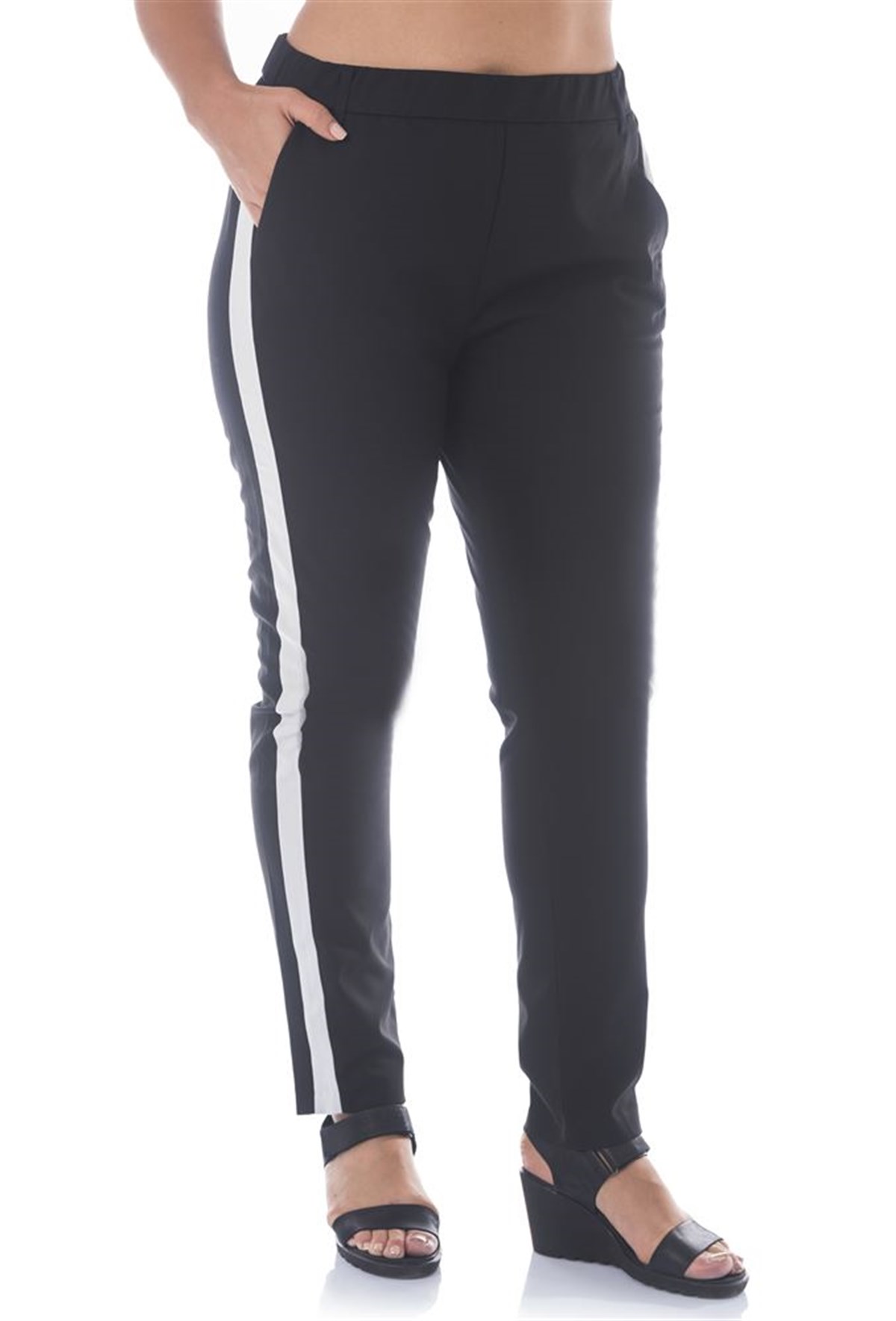 Yandan Serıtlı PantolonMYLINE13226-m