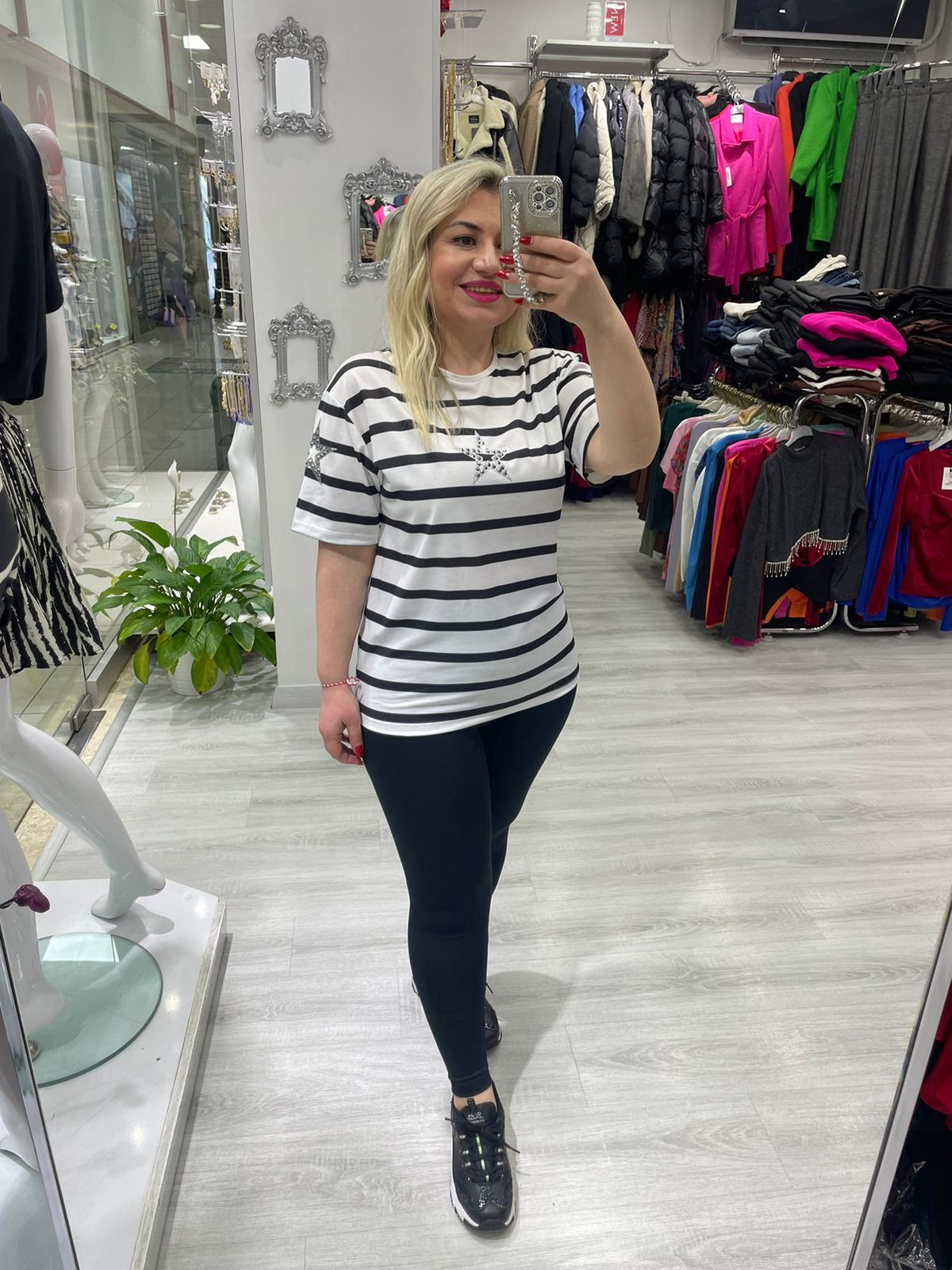 Siyah Korsajlı Model O.S.H Tayt · 5