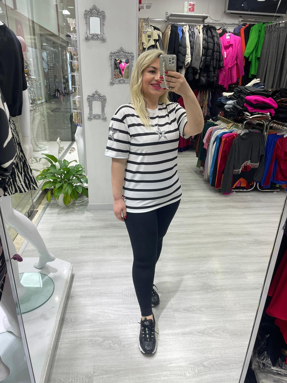 Siyah Korsajlı Model O.S.H Tayt · 4