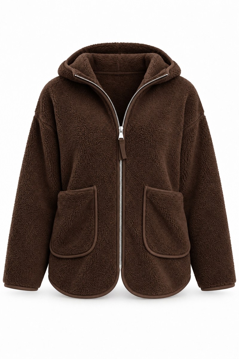 Acı Kahve Polar Ceket 23240