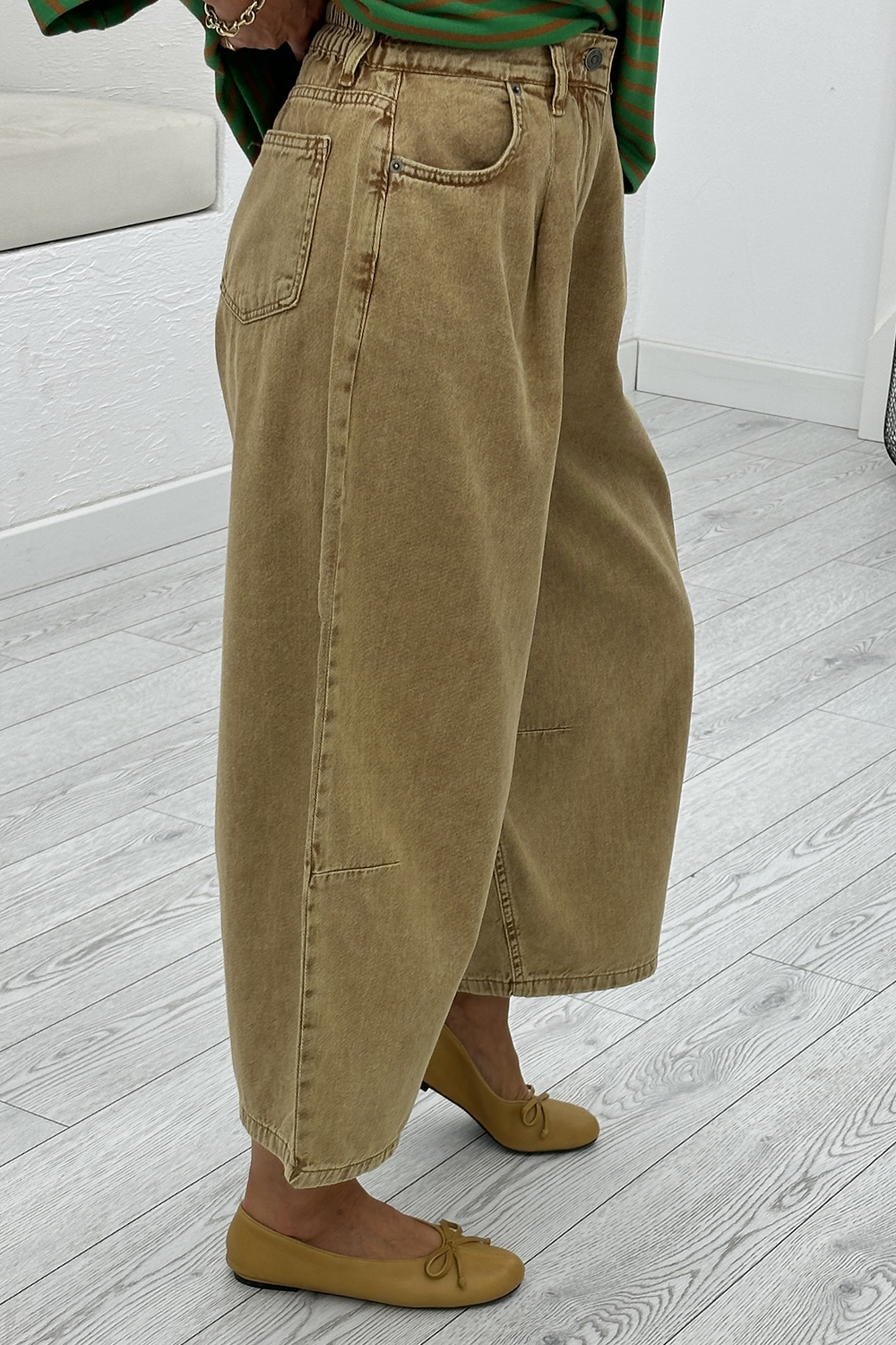 Camel Barrel Jean 0107