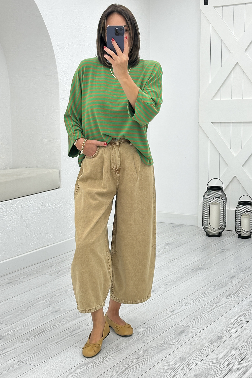 Camel Barrel Jean 0107