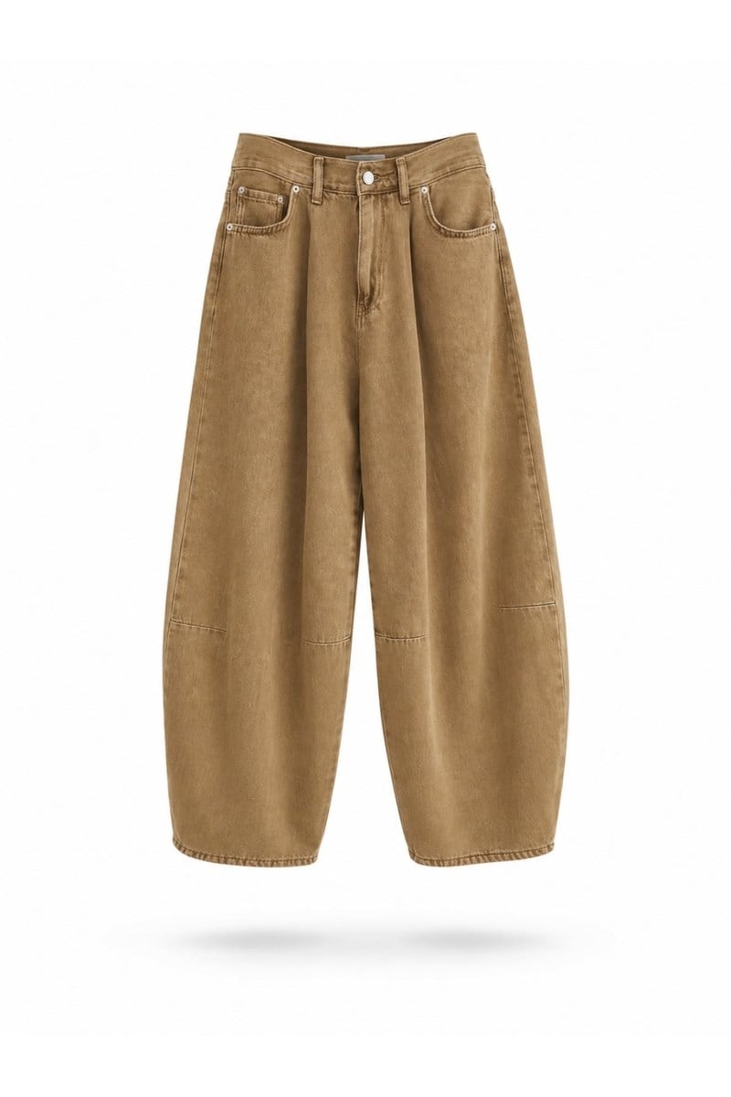 Camel Barrel Jean 3642