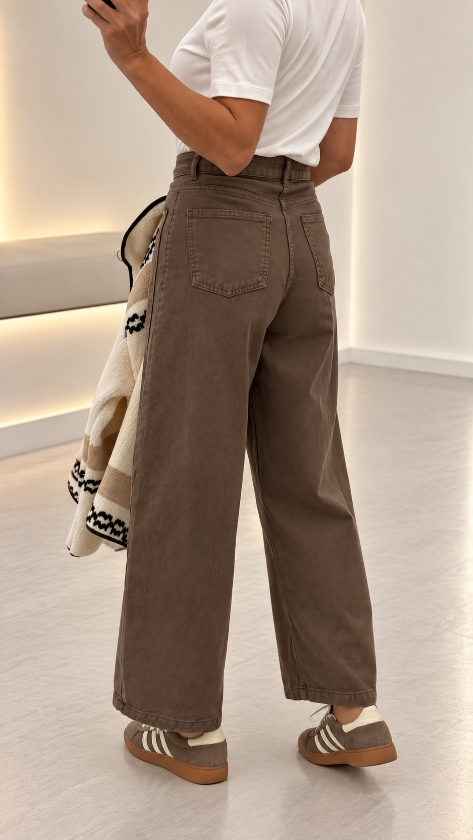 Camel Dikiş Detaylı Jean 4286