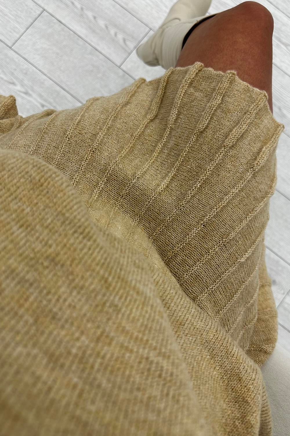 Camel Triko Etek Takım 1074