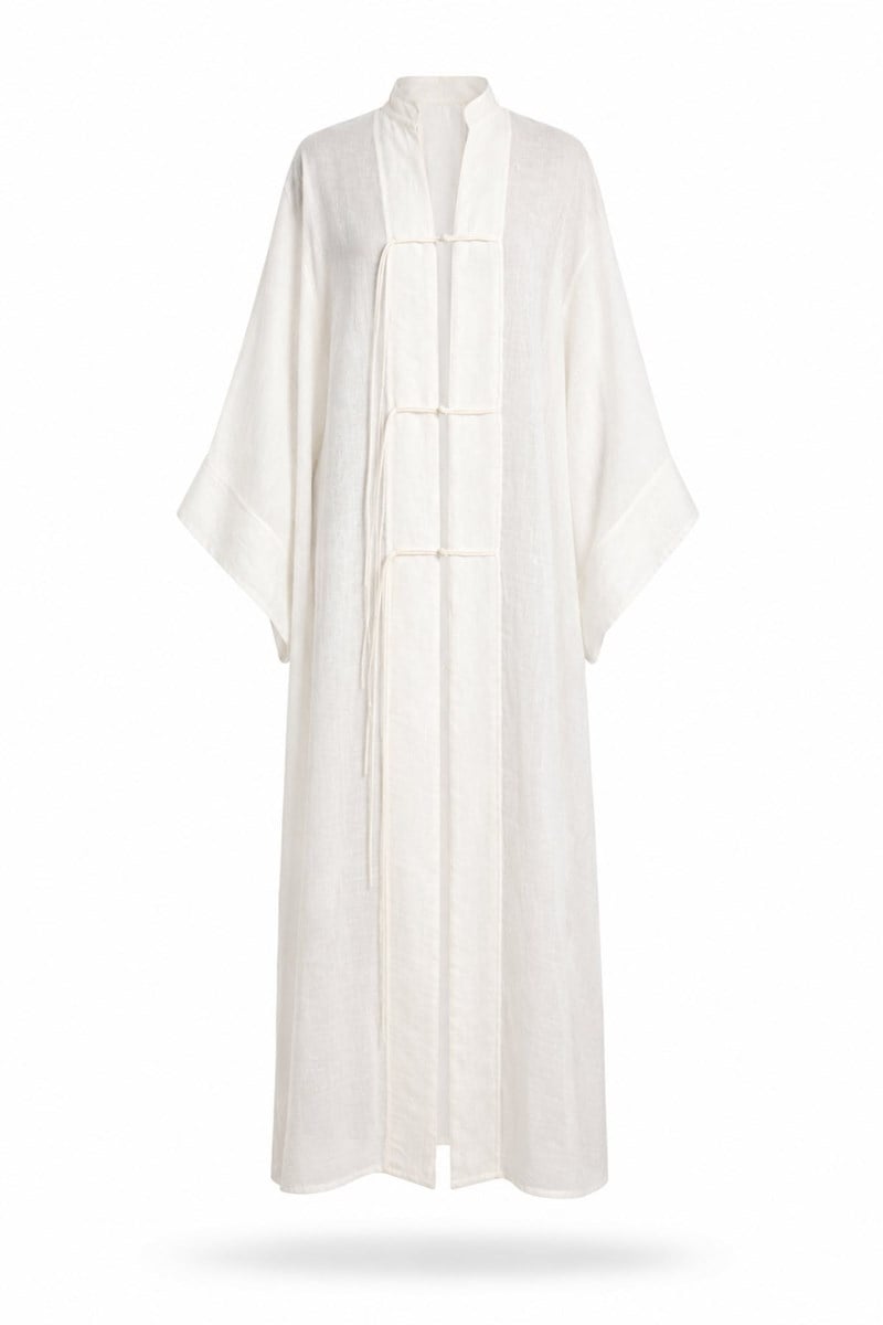 Kemik Uzun İp Bağcıklı Kimono 3467