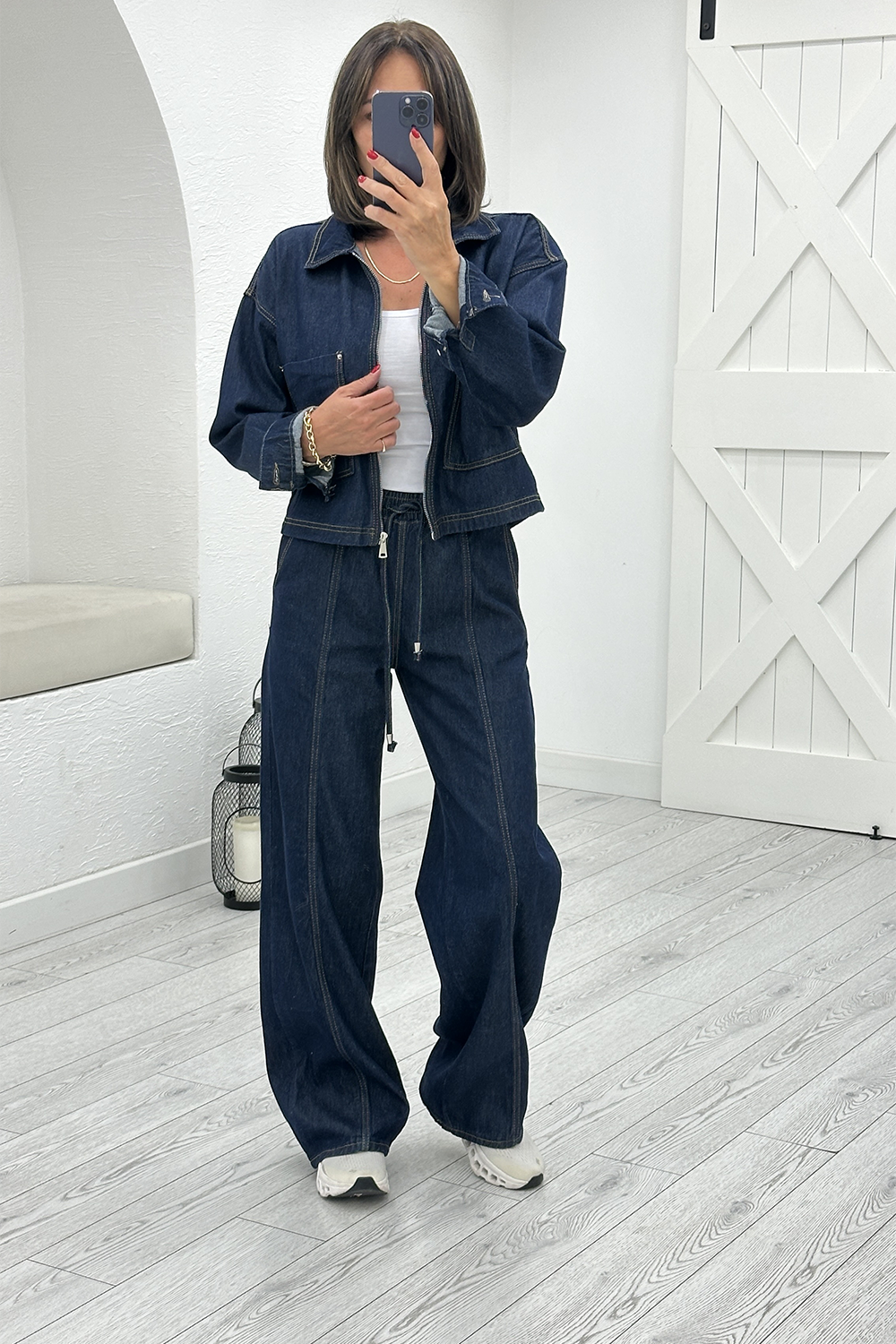 Lacivert Denim Takım 1149