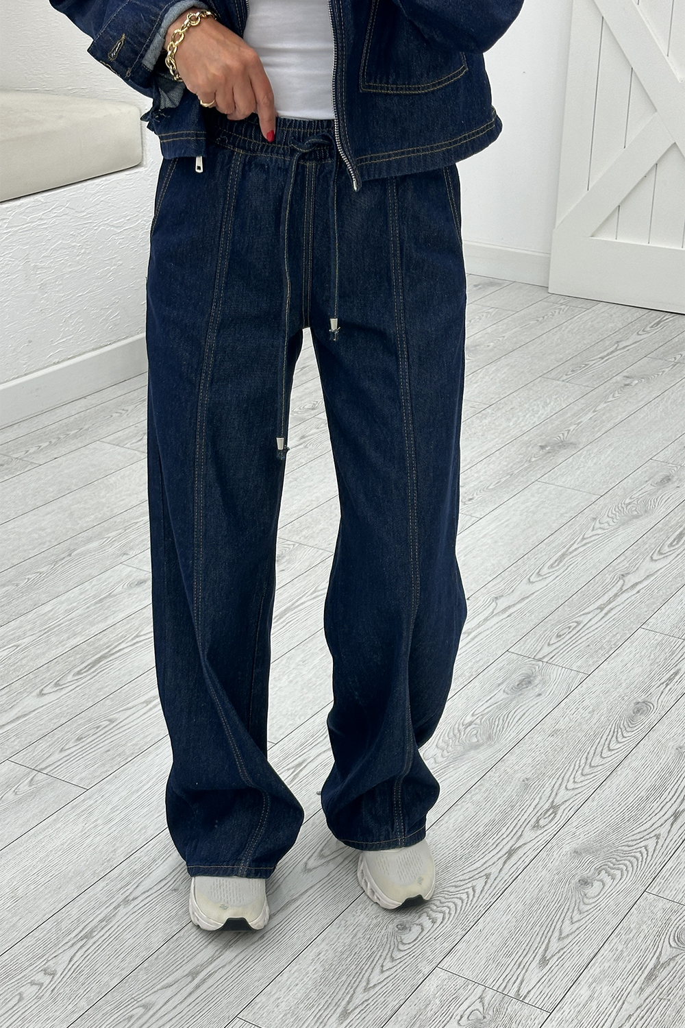 Lacivert Denim Takım 1149
