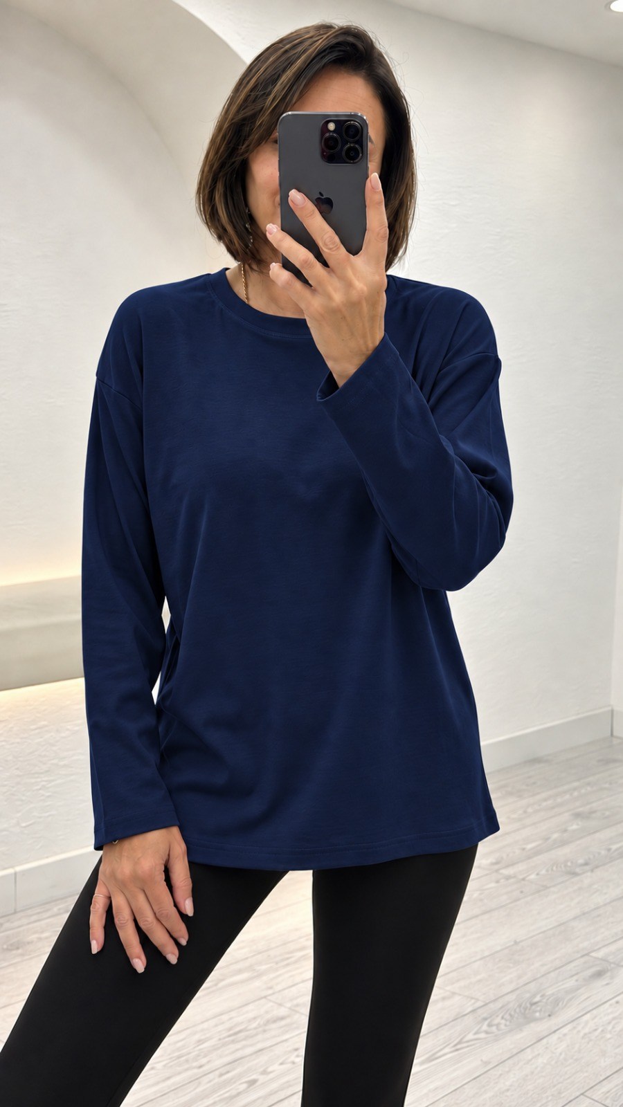 Lacivert Oversize Tshirt 151357