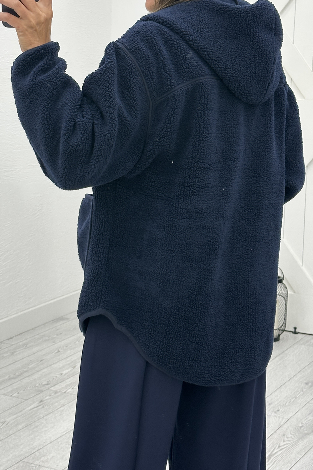 Lacivert Polar Ceket 23240