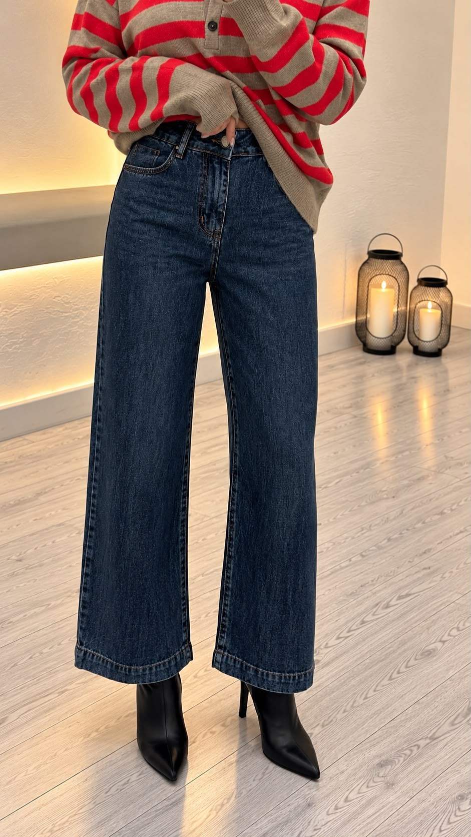 Lacivert Tensel Jean 4343