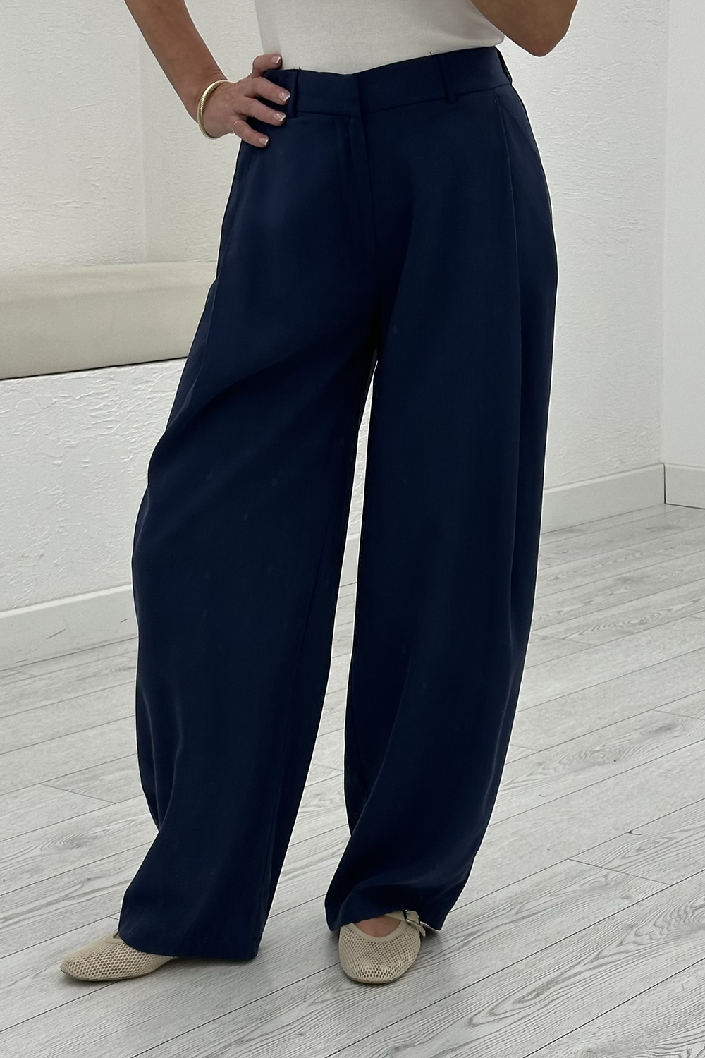 Lacivert Tensel Pantolon 17374