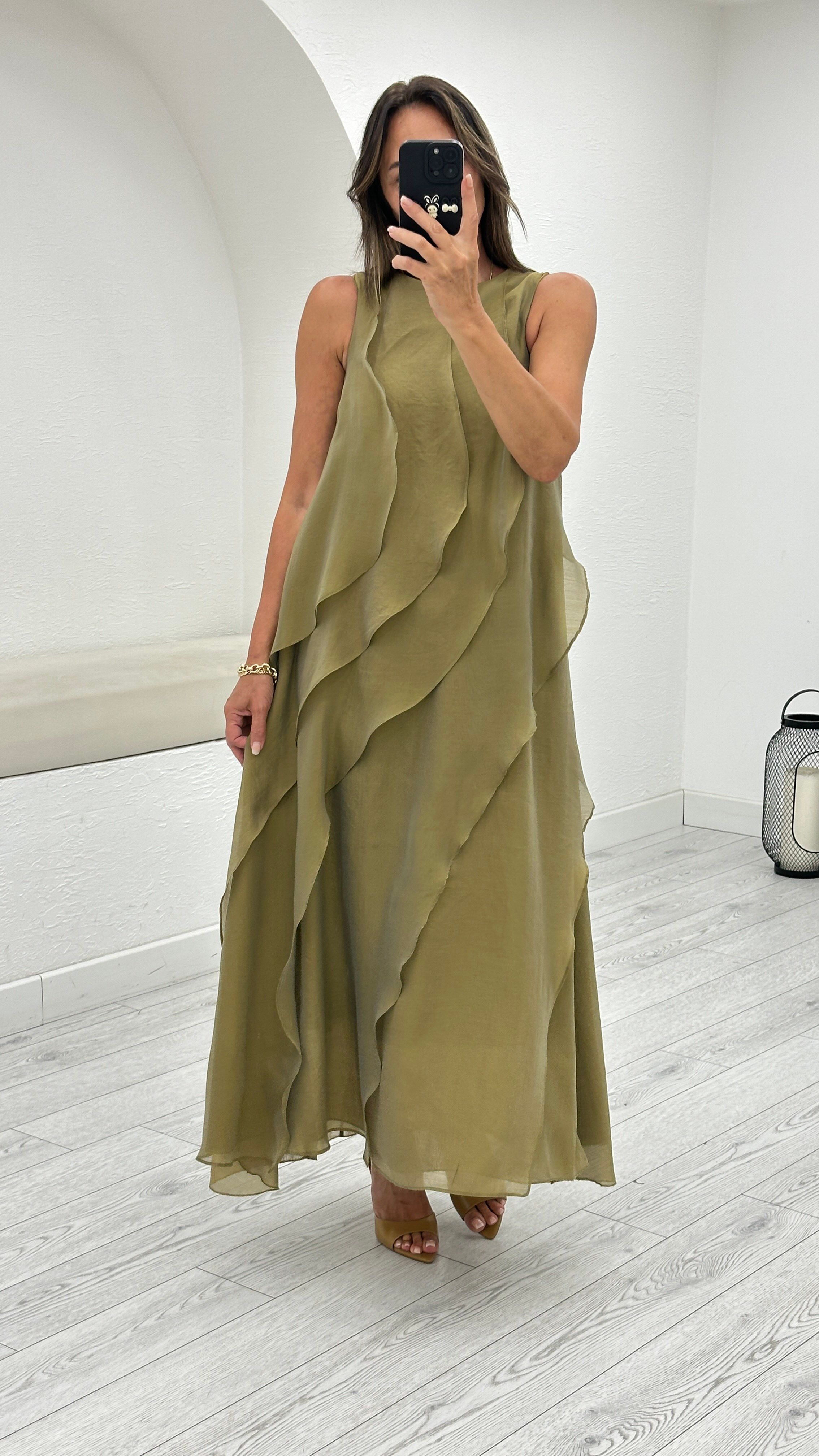 Olive Elbise 3450