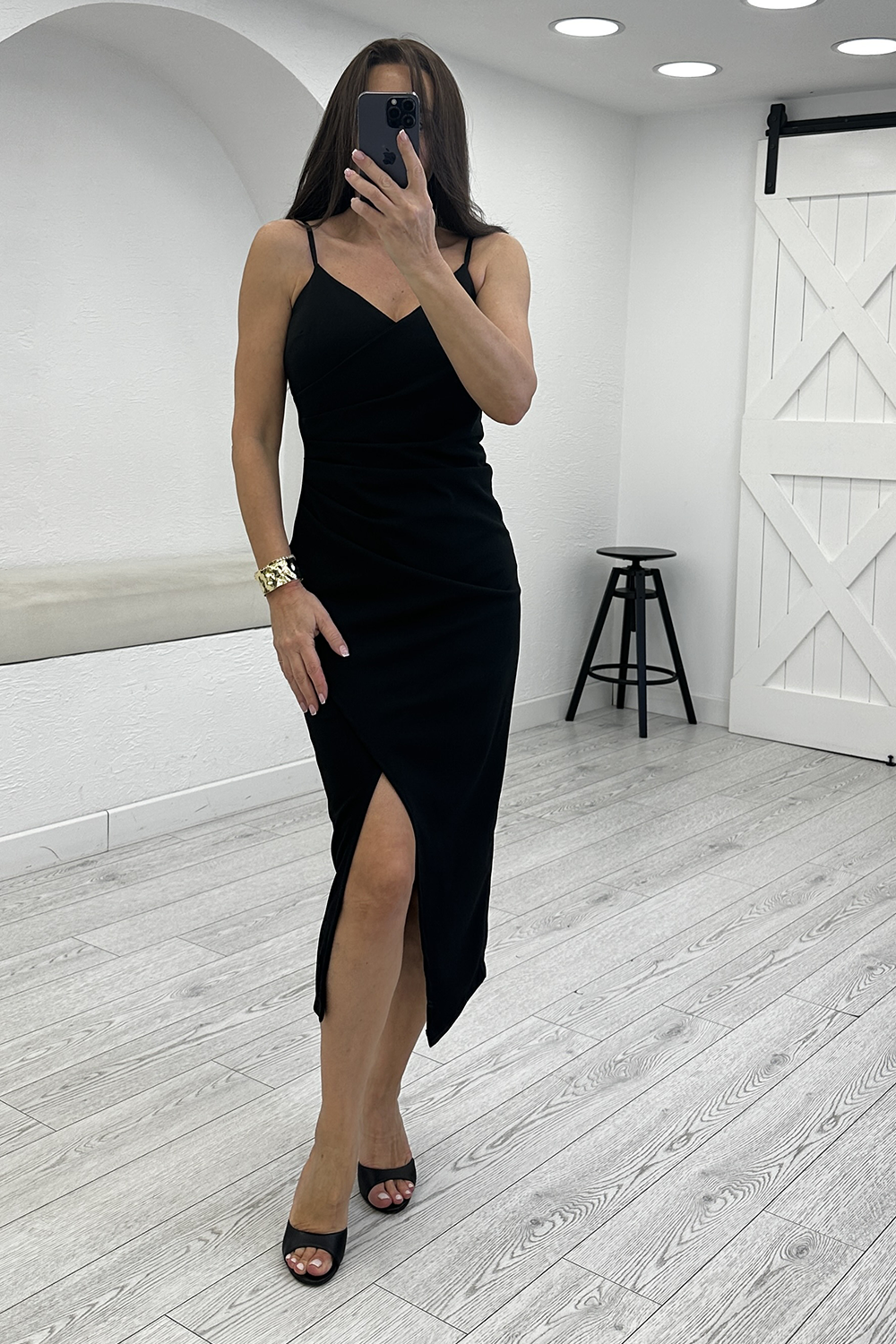 Siyah Elbise 35675