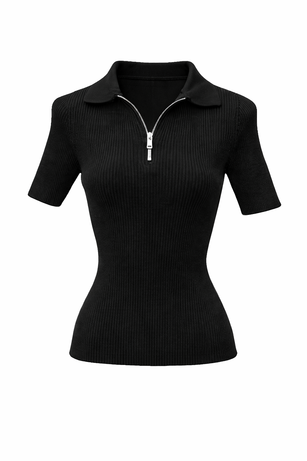 Siyah Polo Yaka Triko 3574