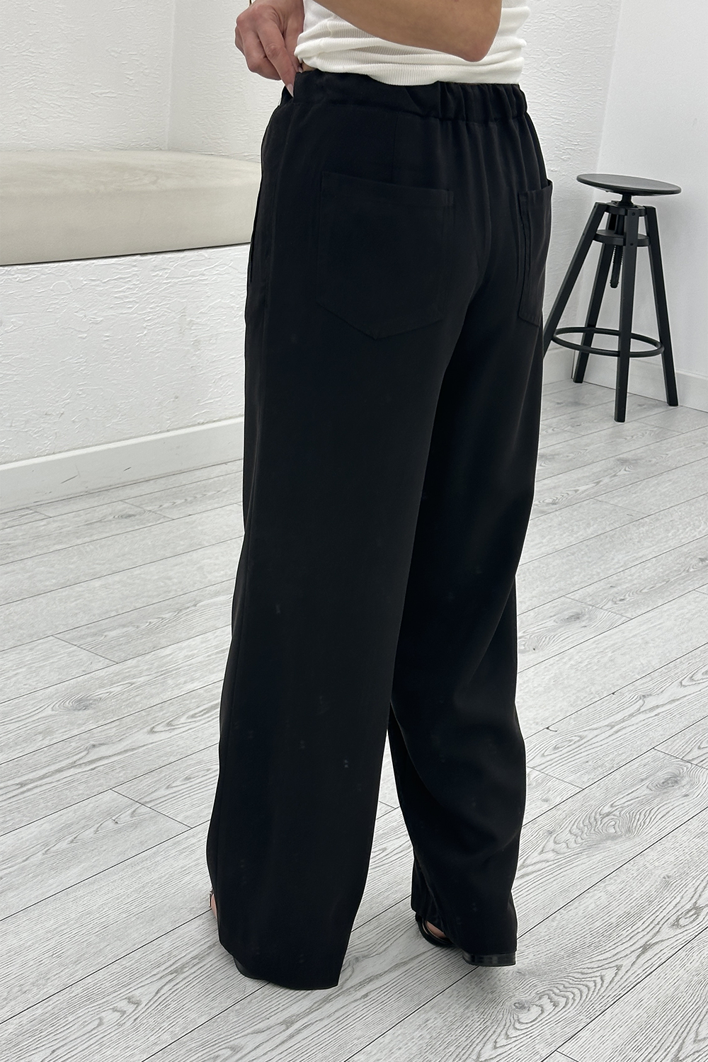 Siyah Tensel Pantolon 3890