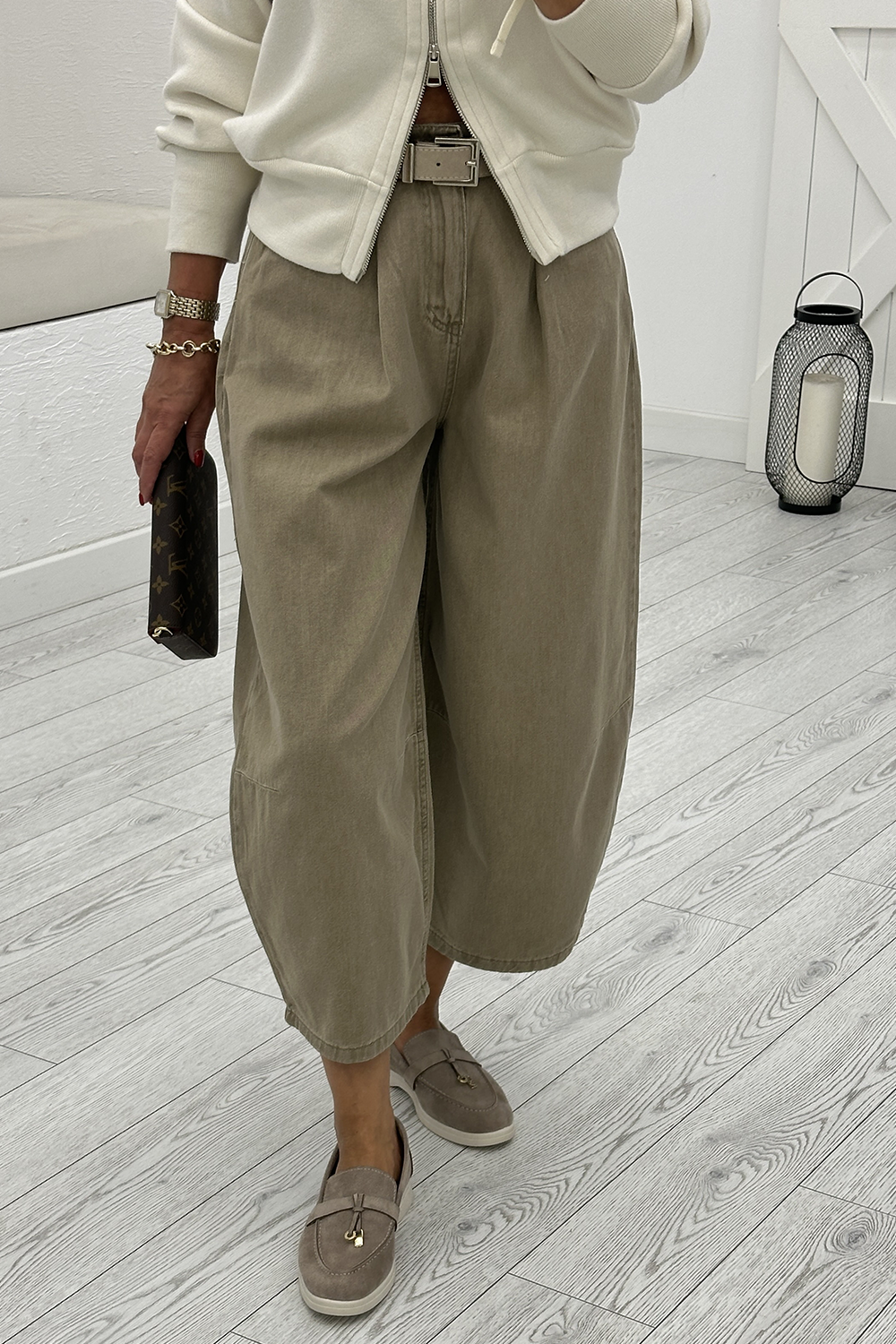 Taş Barrel Jean 0107