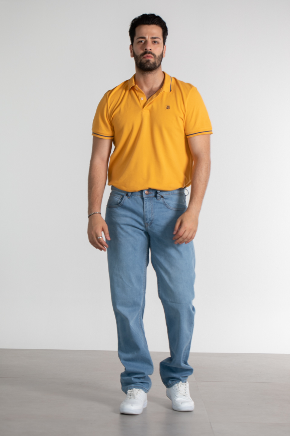 Alex comfort fit denim pantolon-201 B.Mavi