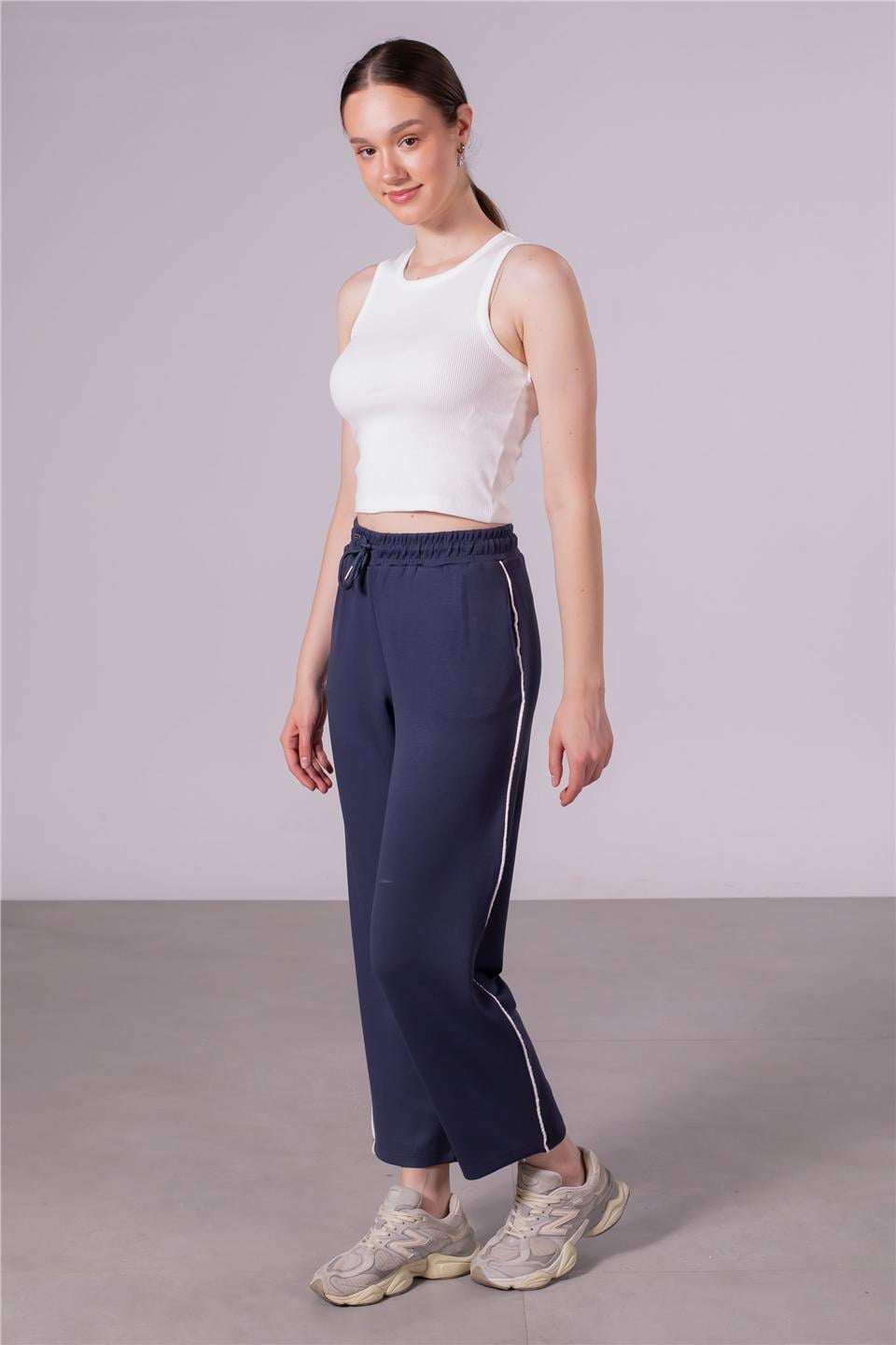 Ara biye cepli pantolon-DVN0973 Antrasit