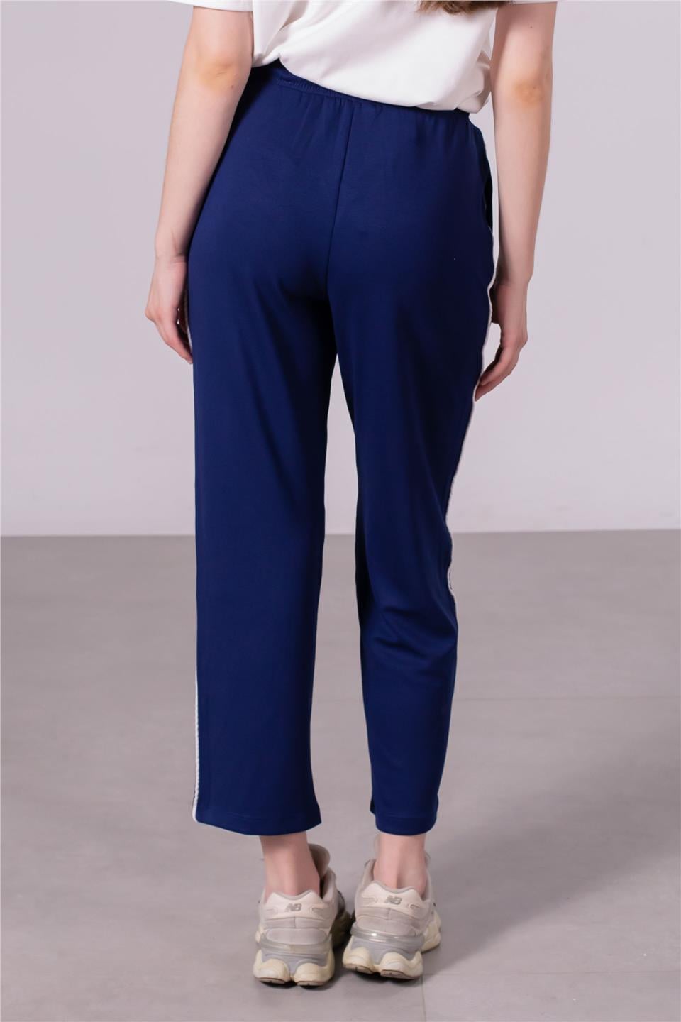 Ara biye cepli pantolon-DVN0973 Lacivert