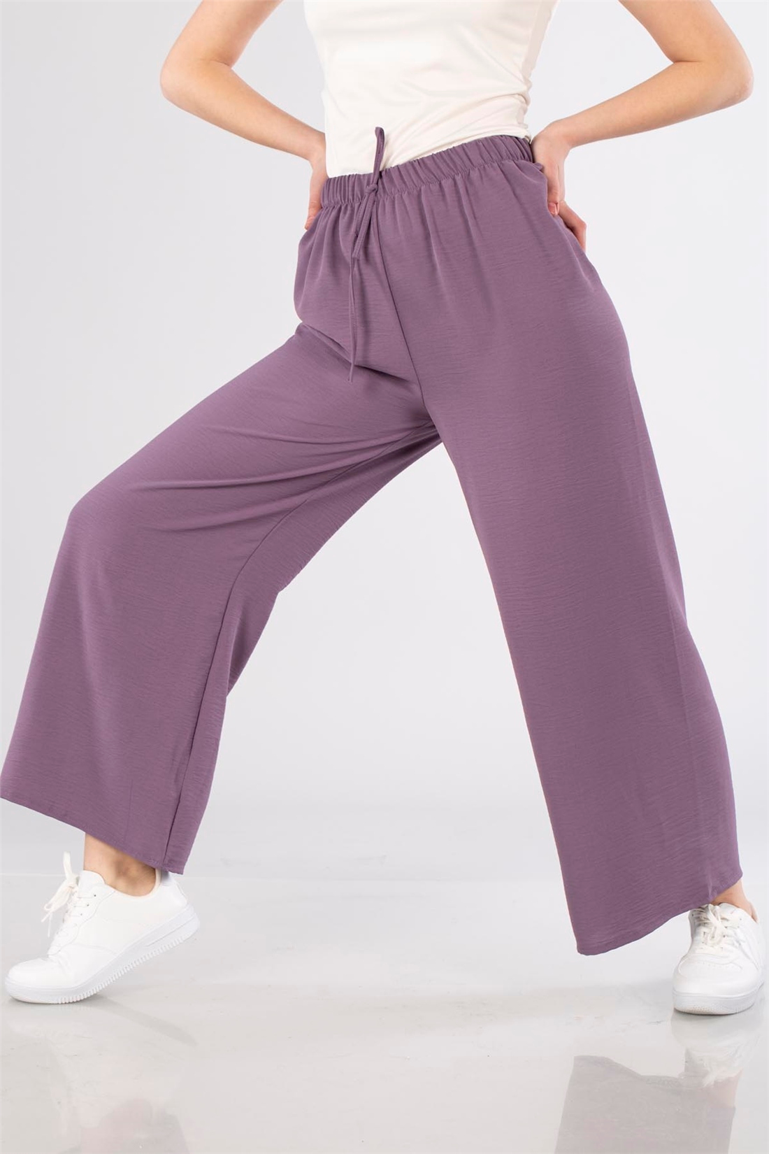 Ayeobbin Bol Paça Pantolon-Lila