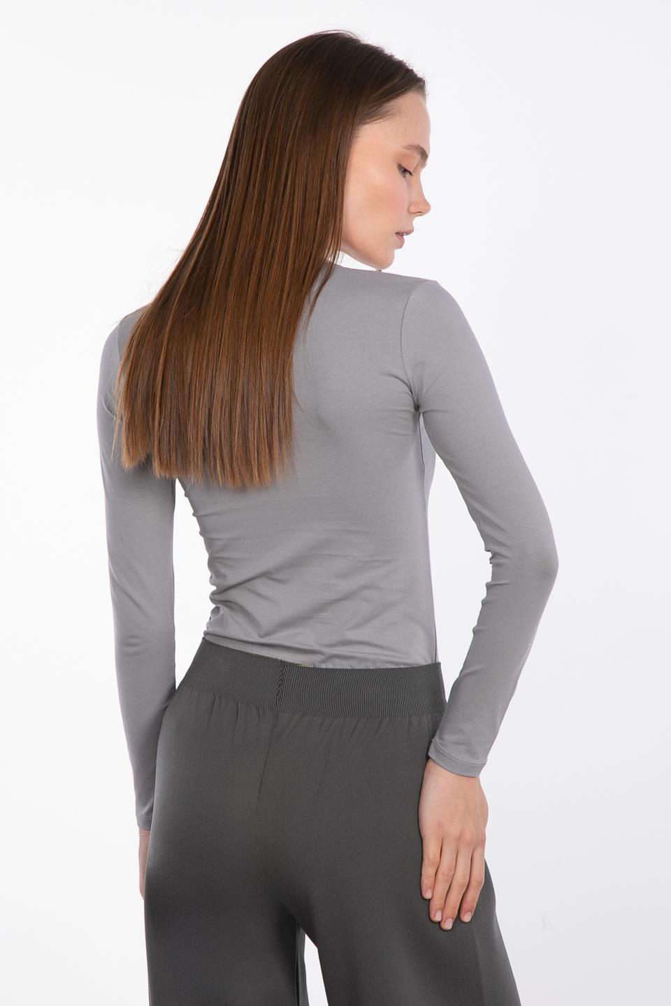 Basıc u yaka body-R952 Antrasit