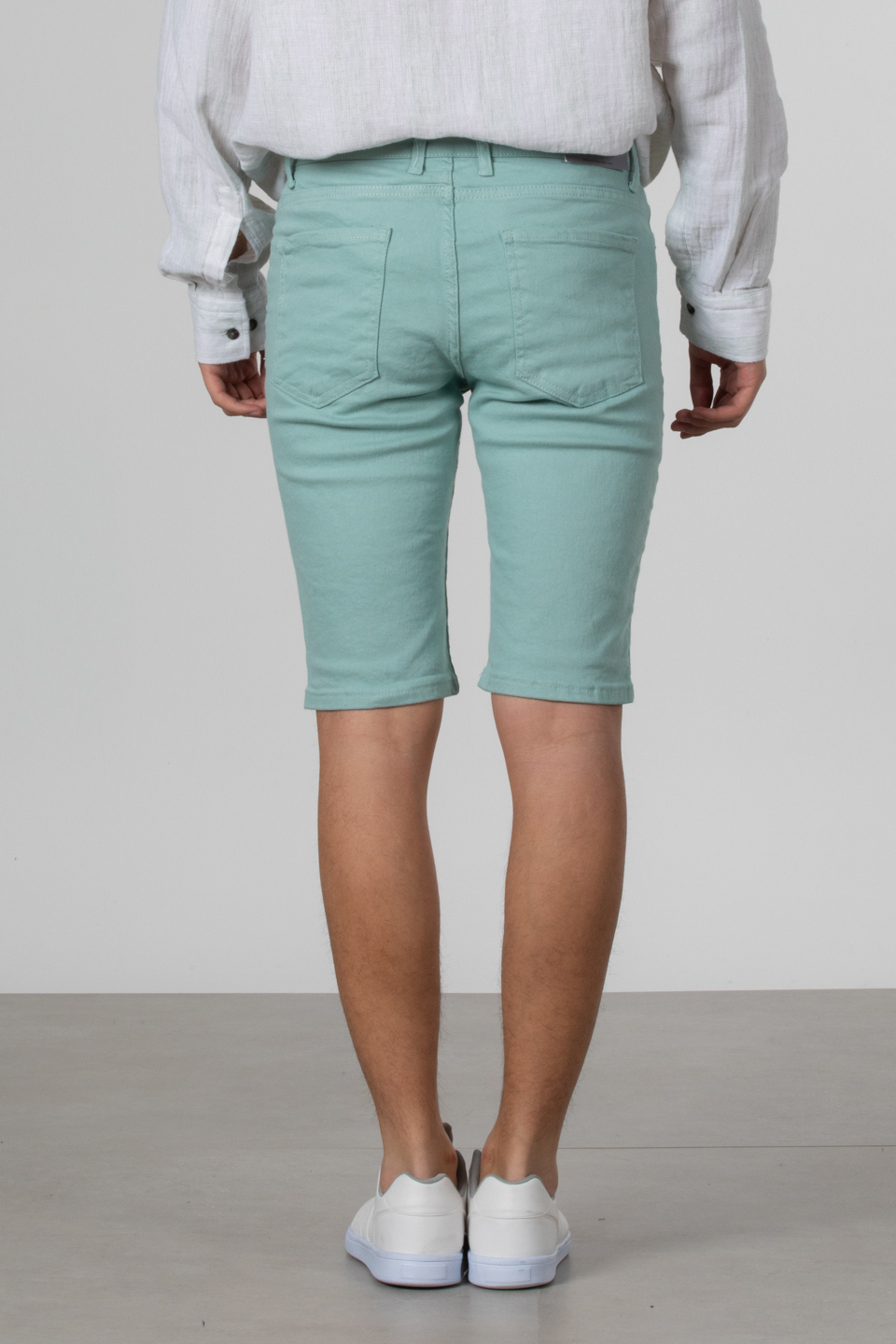Beş cep gabardin pantolon-6824 Mint