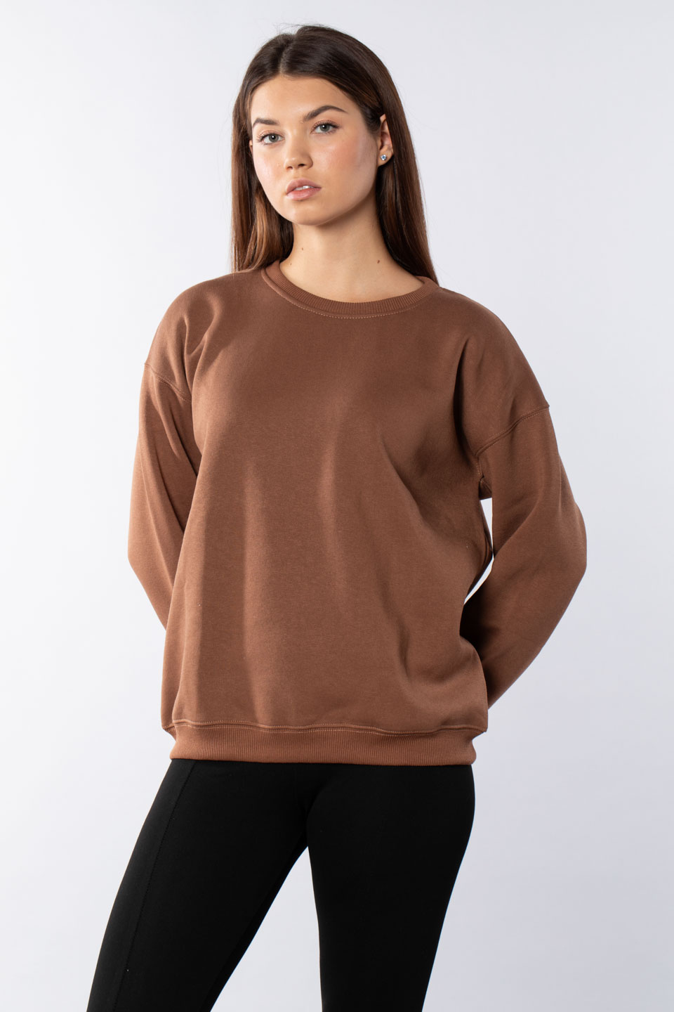 Bisiklet Yaka Sweatshirt-Bisküvi