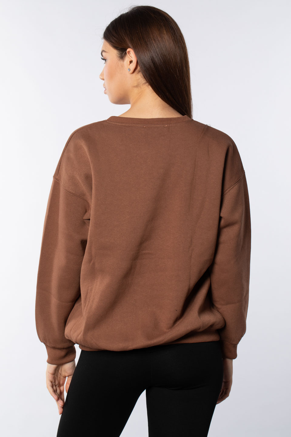 Bisiklet Yaka Sweatshirt-Bisküvi
