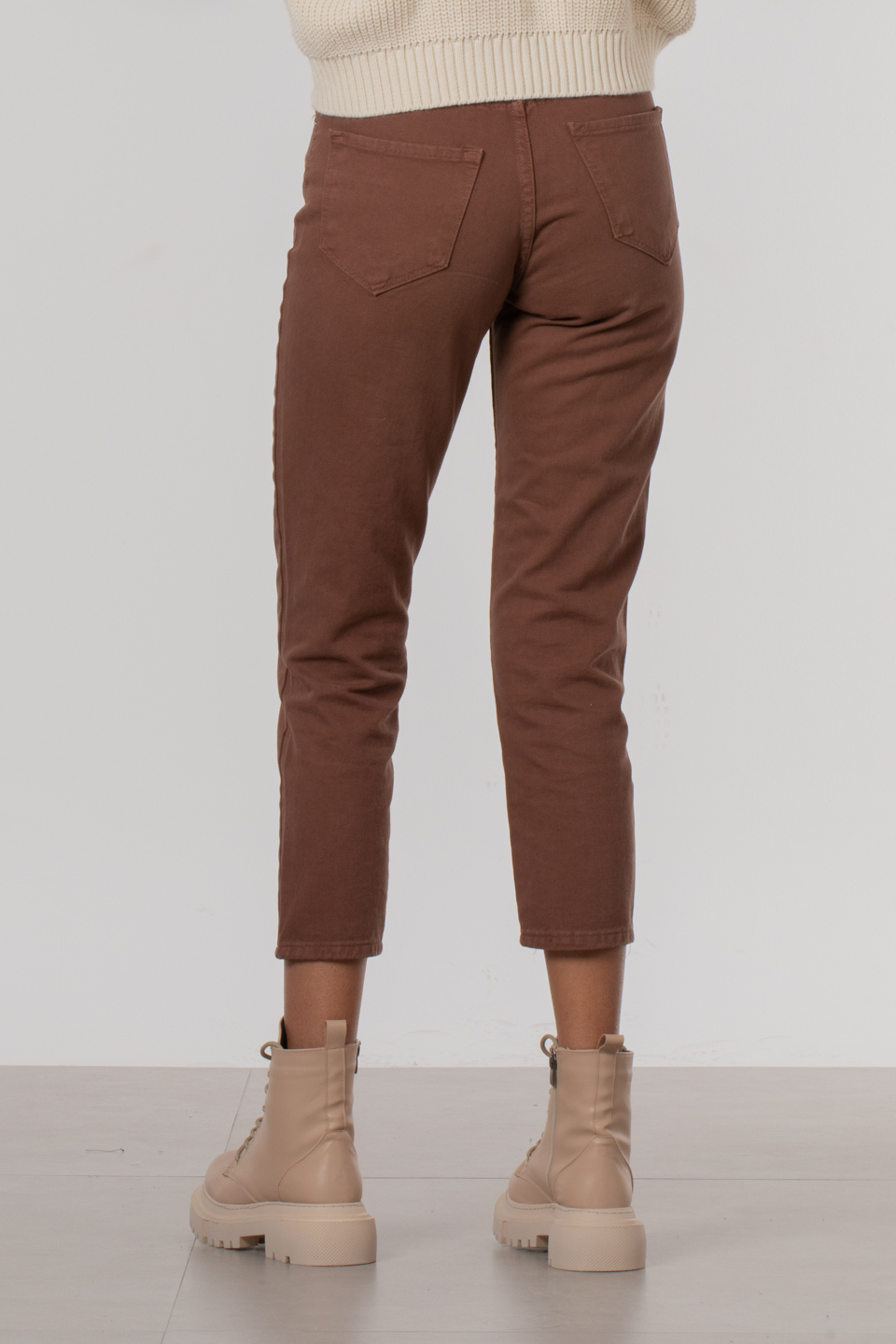 Boyfriend Pantolon - Kahve