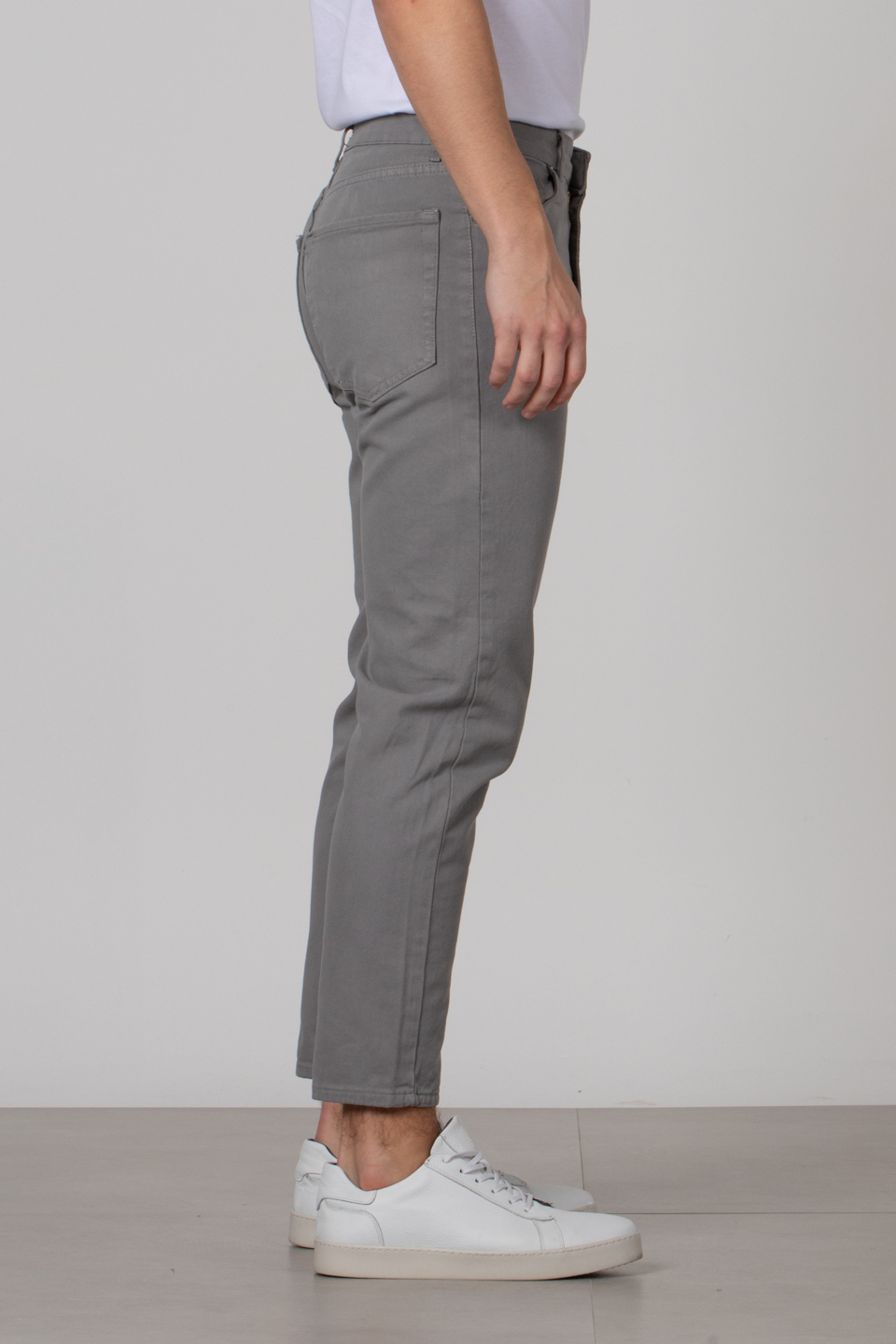 Boyfriend pantolon-KARDELEN-H3150 Gri
