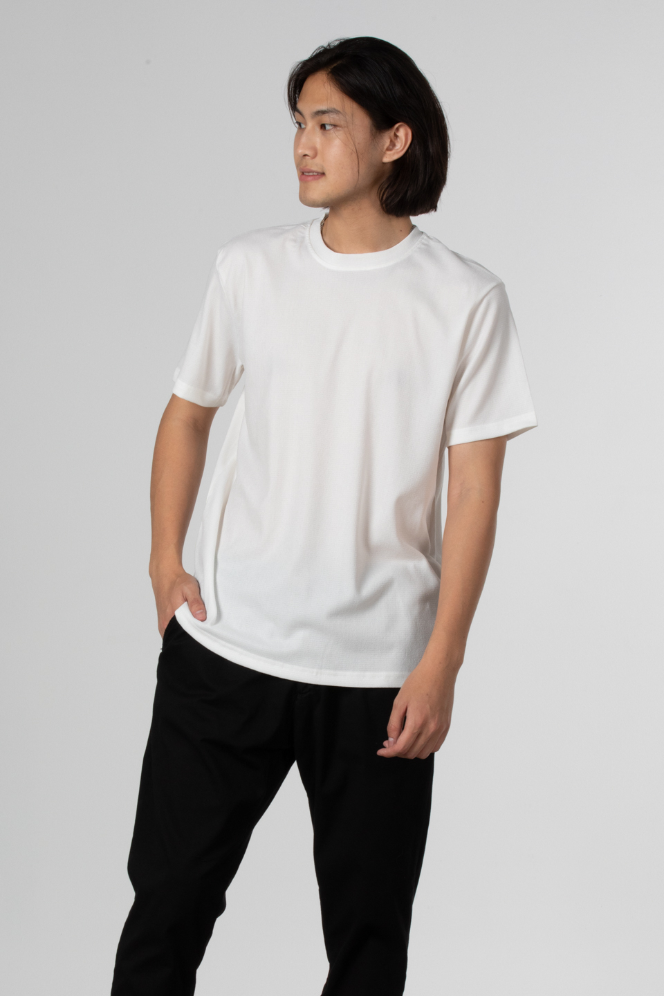 Buklet jakar t-shirt-8032 Ekru
