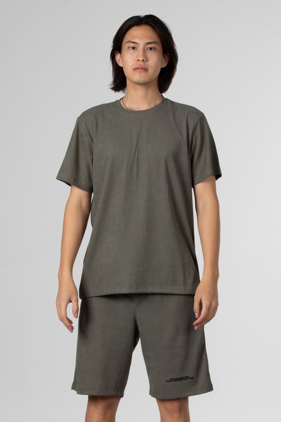 Buklet jakar t-shirt-8032 Haki