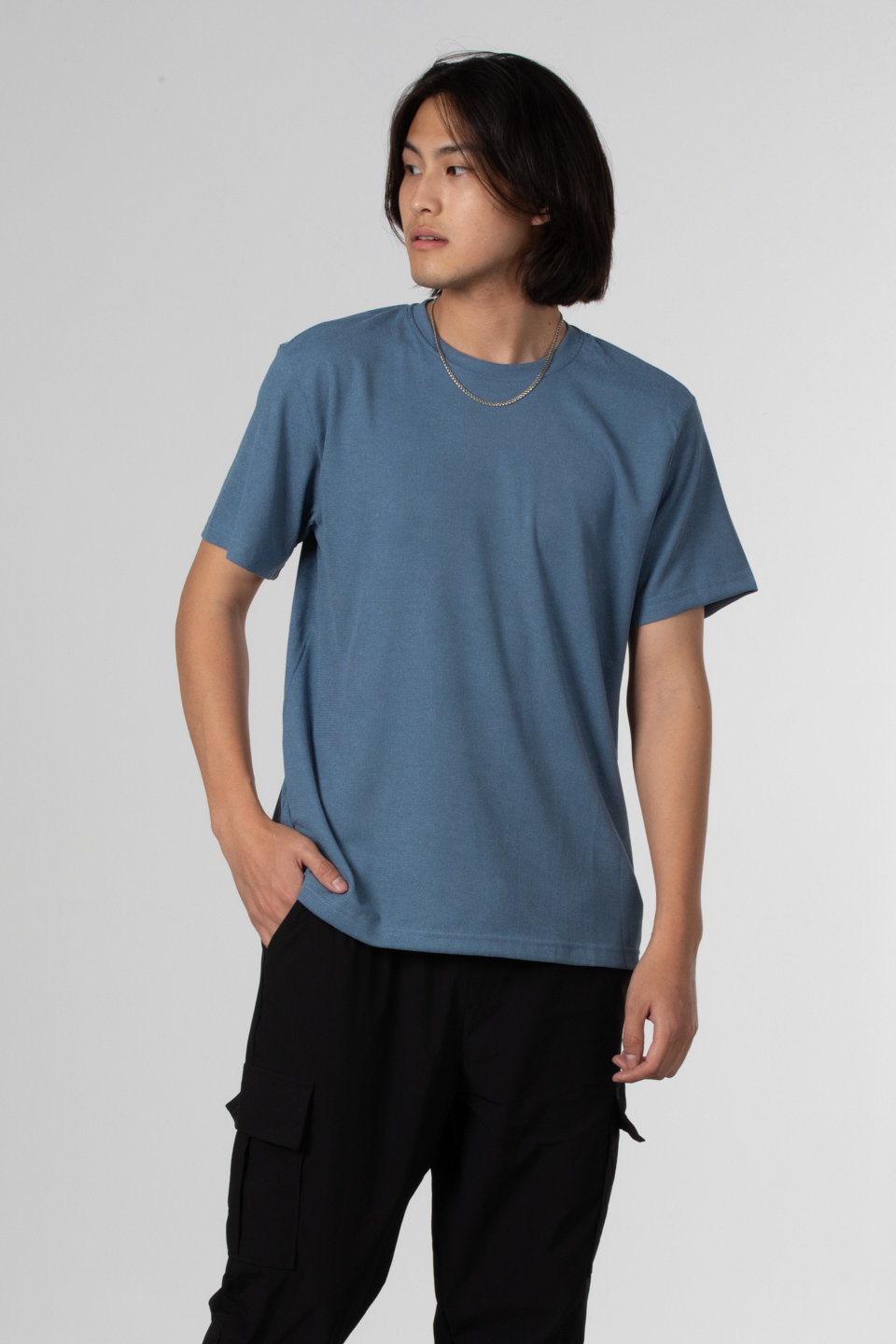 Buklet jakar t-shirt-8032 İndigo