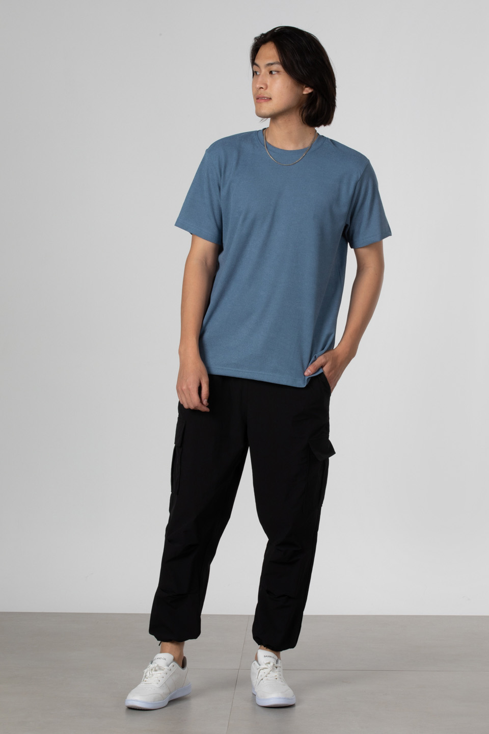 Buklet jakar t-shirt-8032 İndigo