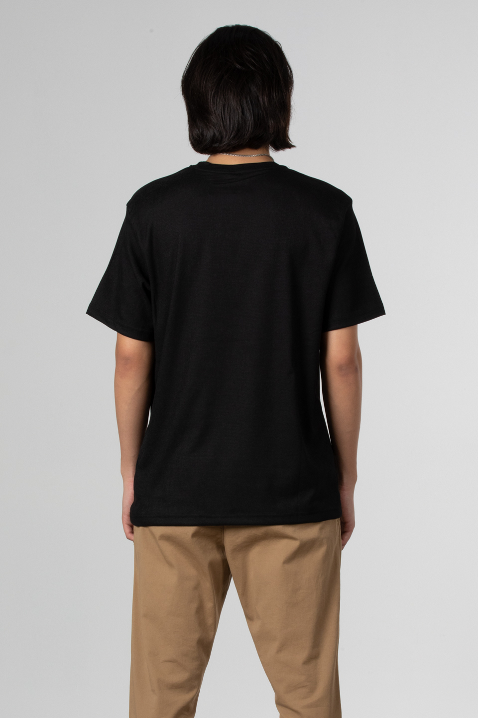 Buklet jakar t-shirt-8032 Siyah