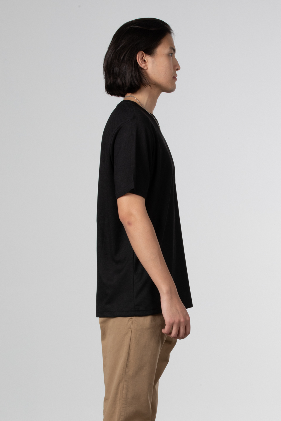 Buklet jakar t-shirt-8032 Siyah