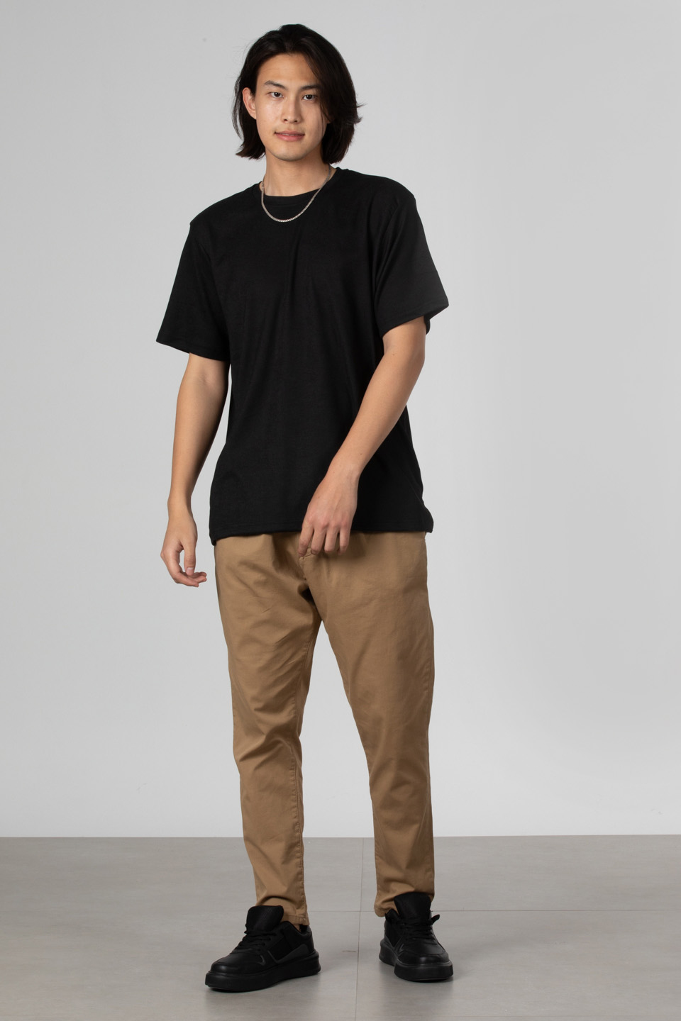 Buklet jakar t-shirt-8032 Siyah